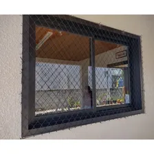 Kit Rede Tela De Proteção Apartamento Janela 1,30m X 1,50m Foto mini 4