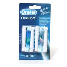 Kit Refil Escova Elétrica Oral B Braun Eb17 4 Unid Original Foto mini 2