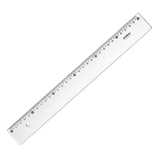 Kit régua cristal de 30cm Waleu com 10 unidades Foto mini 3