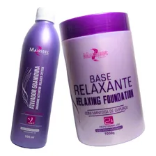 Kit Relaxante Guanidina Mairibel Base 1kg + Ativador 500ml Foto mini 1
