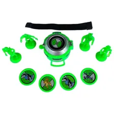 Kit Rel贸gio Ben 10 Omnitrix Lan莽ador De Discos Foto mini 1
