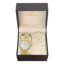Kit Rel贸gio Champion Feminino Cn25163w Foto mini 1