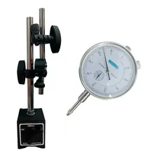 Kit Relogio Comparador + Base Magnética Marberg Eda Foto mini 1