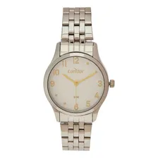 Kit Rel贸gio Feminino Anal贸gico Prata Condor Foto mini 1