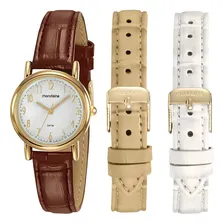 Kit Relógio Mondaine Feminino Troca Pulseiras 83485lpmkdh2 Foto  mini 1