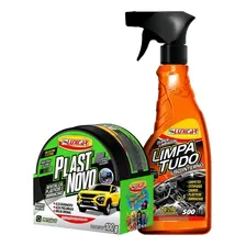 Kit Renovador De Plásticos Borrachas E Limpa Tudo Luxcar Cor Transparente Foto mini 1