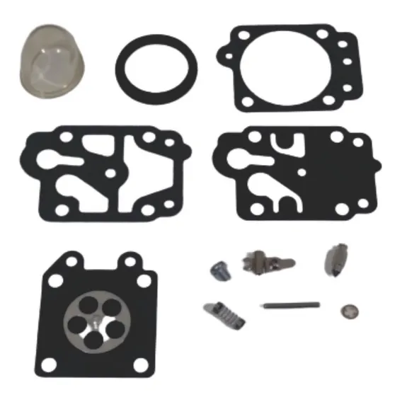 Kit Reparo Carburador Motor 2t Roçadeira Kawashima 25 A 52cc Foto 1