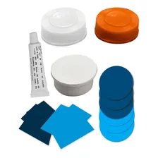 Kit Reparo Colchao Inflavel Remendo Cola Pvc Tampas Nautika Foto mini 3
