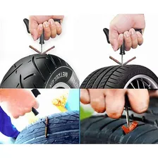 Kit Reparo De Pneu 3 Macarr么es Carro Moto Foto mini 2