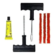Kit Reparo De Pneu 3 Macarr么es Carro Moto Foto mini 1