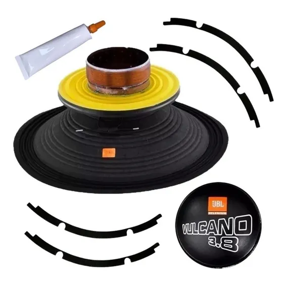 Kit Reparo Jbl Vulcano 18swv3.8 1900wrms 4ohms 18 Foto 1