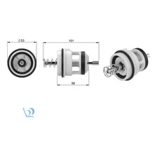 Kit Reparo Para Descarga Válvula Hydra Max 2550 Foto mini 2