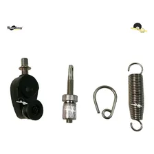 Kit Reparo Para Pedal De Bateria Completo Universal Com Mola + ExcĂȘntrico + Elo Foto mini 3