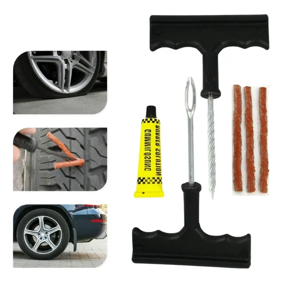 Kit Reparo Para Pneus Furado Carros Foto 1
