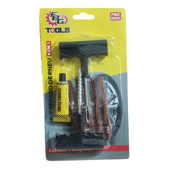 Kit Reparo Para Pneus Sem Câmara Foto 1