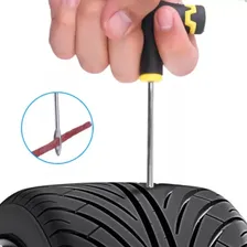 Kit Reparo Pneu 10 Pç Carro Moto Cola Escariador Aplicador Foto mini 4
