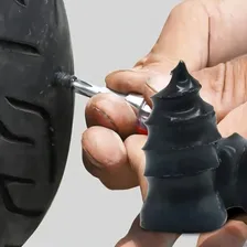 Kit Reparo Pneu Pregos Borracha A Vacuo Macarrao 40 Peças Foto mini  2