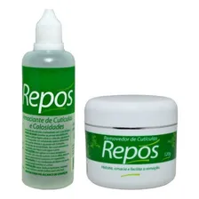 Kit Repos Creme Removedor 120grs + Amaciante CutÃculas 120ml Foto mini 2