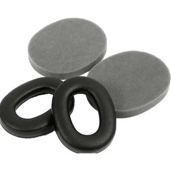 Kit Reposição Abafador Pomp Muffler Protetor Auricular 3m Cor Preto Foto 1