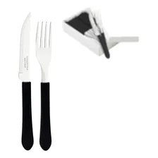 Kit Restaurante 6 Garfos + 6 Facas 12 Talheres Tramontina Foto mini 1