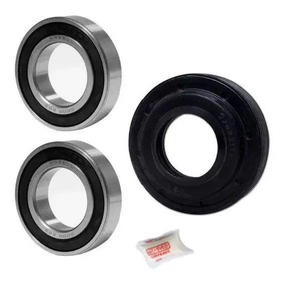 Kit Retentor E Rolamantos Lavadora Colormaq Lca 11kg 15kg Foto 1