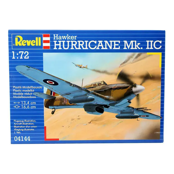 Kit Revell Avião Hawker Hurricane Mk2c 1/72 - 04144 Foto 1
