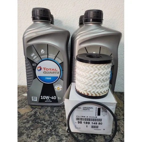 Kit Revisao Total 10w40 Peugeot 207 Hatch Xr 1.4 8v Foto 1