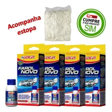 Kit Revitalizador Farol Novo Luxcar Com 4 Unidades Original Cor Neutro Foto mini  2