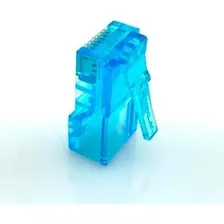 Kit Rj45 Gold Cat5 Macho Cabo Rede Lan Plug 100 Conectores Foto mini 2