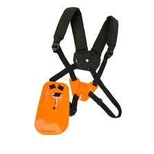 Kit Roçador Avental + Caneleira + Cinto Colete Roçadeiras Cor Preto Foto mini  3
