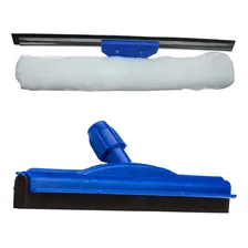 Kit Rodo Limpa Vidros Cabo Extensor 7,5 Mts Com Rodo Extra Foto mini 2