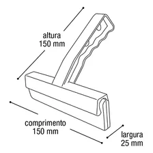 Kit Rodo Para Pia + Porta Detergente E Esponja C Bico Dosado Foto mini 3