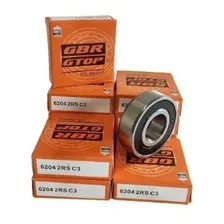 Kit Rolamento 6204 2rs Gbr 20x47x14mm Kit 100 Com Rolamentos Foto mini 4