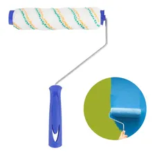 Kit Rolo Para Pintura Anti Respingo 23cm Com Suporte Tigre Foto mini 1
