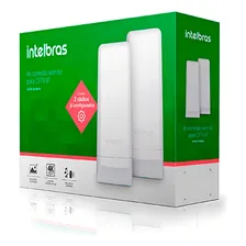 Kit Roteador Outdoor Wom 5a Mimo Intelbras Foto mini 1