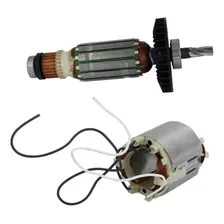 Kit Rotor E Estator 110v P/ Martelete Hr2445 Makita Foto mini 1