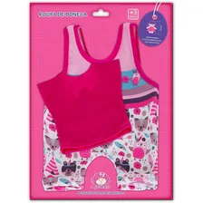 Kit Roupa American Girl E Our Genaration - Jardineira Foto mini 3
