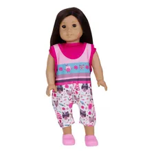 Kit Roupa American Girl E Our Genaration - Jardineira Foto mini 1