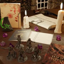Kit Rpg Lovecraft Call Of Cthulhu Dados Miniaturas Coleção Foto mini  2