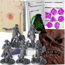 Kit Rpg Lovecraft Call Of Cthulhu Dados Miniaturas Coleção Foto  mini 1