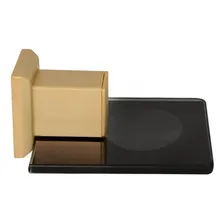 Kit Saboneteira E 1 Porta Shampoo Com Haste E Vidro Dg Foto mini 3