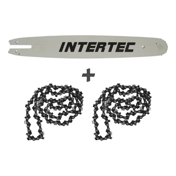 Kit Sabre 16 + 2 Corrente Para Motosserra Stihl 170 180 Foto 1