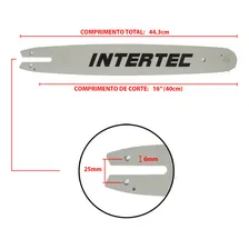 Kit Sabre 16 + 2 Corrente Para Motosserra Stihl 170 180 Foto mini  2