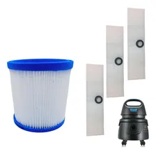 Kit Saco E Filtro Aspirador Electrolux Para Hidrolux Awd01 Foto mini 1