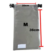 Kit Saco Estanque Impermeabilizante Cor Transparente Foto mini 3