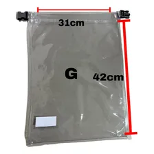 Kit Saco Estanque Impermeabilizante Cor Transparente Foto mini 4