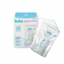 Kit Saco Para Armazenar Leite Materno Para Bebe 25un Buba Foto  mini 1