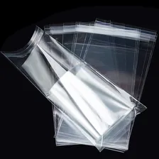 Kit Saco Transparente Lacre Adesivo C/ 100 Un 10x14cm Foto mini 1