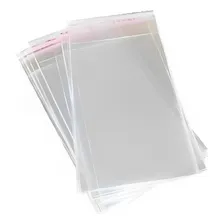 Kit Saco Transparente Lacre Adesivo C/ 100 Un 10x14cm Foto mini 4