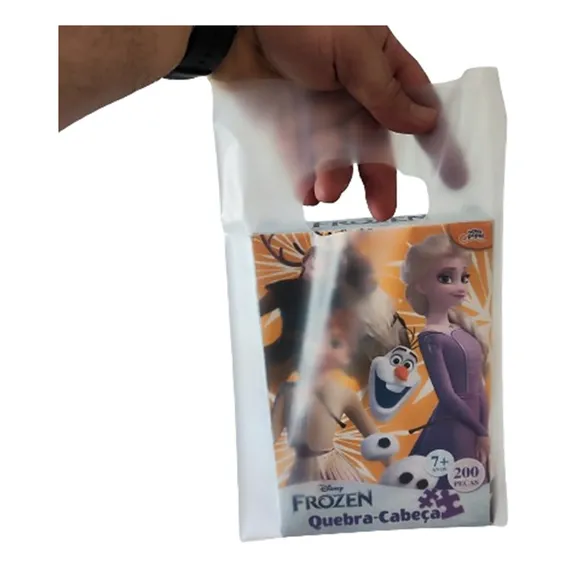 Kit Sacola 100 16x20 + 100 20x30 Transparente Foto 1
